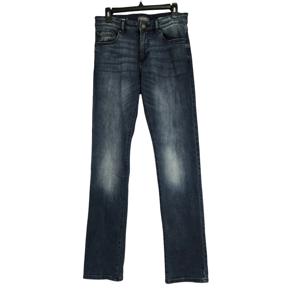DL1961 Avery Modern Straight Jeans Dark Wash Indigo Denim Men's Size 30x34